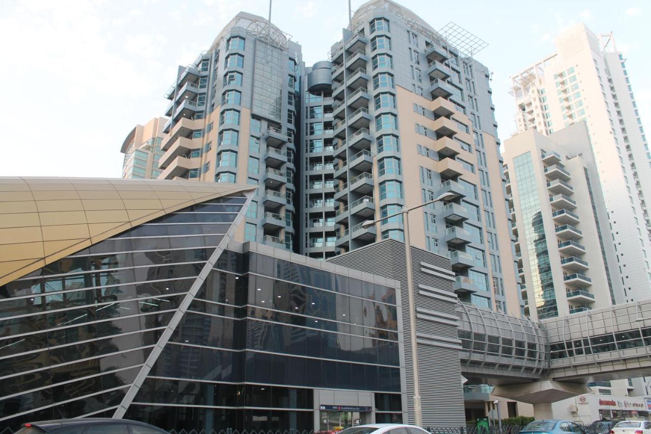 Newly Furnished One Bedroom Apartment Next To Metro & Beach In Marina Residence Дубай Екстериор снимка