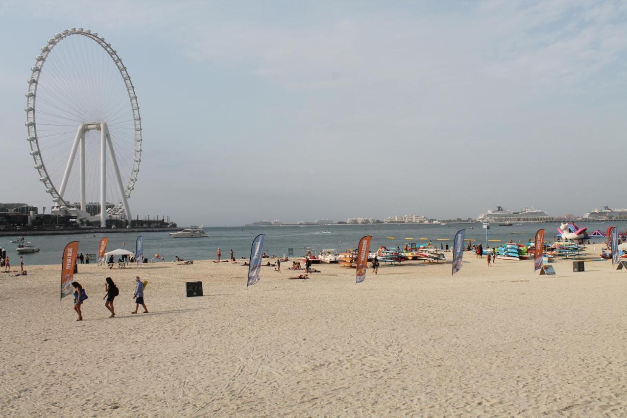 Newly Furnished One Bedroom Apartment Next To Metro & Beach In Marina Residence Дубай Екстериор снимка